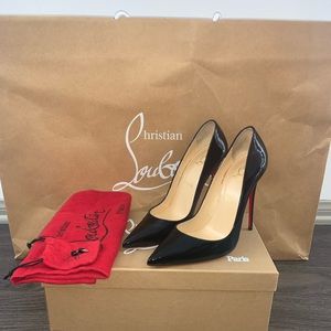 Christian Louboutin So Kate Pumps 38.5 Black